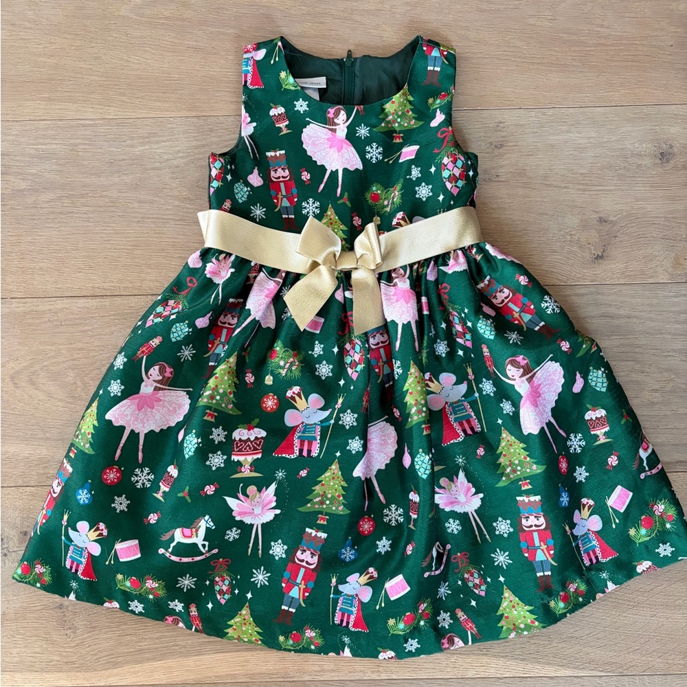 Bonnie Jean Nutcracker ballet Christmas dress - size 5